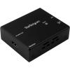 StarTech.com Multi-Input HDBaseT Extender with Built-in Switch – DisplayPort VGA and HDMI Over CAT5e or CAT6 – Up to 4K – up to 230 ft, TAA (STDHVHDBT)