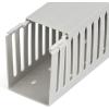 StarTech.com Open Slot Cable Management Raceway with Cover, 1-1/2″(38mm) W x 1″(25mm) H – 6.5ft(2m) Length – 1/4″(8mm) Slots, PVC Network Cable Hider/Wall Wire Duct, Max 20 Cables, UL Listed, TAA(3.0 in (75 mm) x 3.9 in (10 cm))