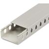 StarTech.com Open Slot Cable Management Raceway with Cover, 1-1/2″(38mm) W x 1″(25mm) H – 6.5ft(2m) Length – 1/4″(8mm) Slots, PVC Network Cable Hider/Wall Wire Duct, Max 20 Cables, UL Listed, TAA(2.0 in (5 cm) x 1.0 in (25 mm))