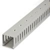 StarTech.com Open Slot Cable Management Raceway with Cover, 1-1/2″(38mm) W x 1″(25mm) H – 6.5ft(2m) Length – 1/4″(8mm) Slots, PVC Network Cable Hider/Wall Wire Duct, Max 20 Cables, UL Listed, TAA(2.0 in (5 cm) x 2.0 in (5 cm))