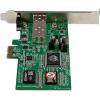StarTech.com PCI Express (PCIe) Gigabit Ethernet Multimode SC Fiber Network Card Adapter NIC – 550m – PCIe GbE Fiber Optic Network Card, TAA (PEX1000MMSC2)(Open SFP Slot (Female))