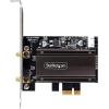 StarTech.com PCI Express Wireless N Card – 300 Mbps PCIe 802.11 b/g/n Network Adapter Card – 2T2R 2.2 dBi – PCIe Wireless Desktop Card , TAA (PEX300WN2X2)(802.11ax)