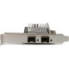 StarTech.com Quad Port 10G SFP+ Network Card – Intel XL710 Open SFP+ Converged Adapter – PCIe 10 Gigabit Ethernet Server NIC – 10GbE Fiber Optic LAN Card – Dell PowerEdge HPE ProLiant (PEX10GSFP4I)(2 PORT)