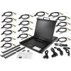 StarTech.com Rackmount KVM Console – 1U – 19in – 16 Port KVM – VGA KVM – Rack Mount Monitor – Rackmount LCD Monitor – Rackmount Console (RKCONS1916K)(19 in | 16 Port KVM)