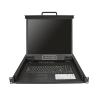 StarTech.com Rackmount KVM Console – 1U – 19in – 16 Port KVM – VGA KVM – Rack Mount Monitor – Rackmount LCD Monitor – Rackmount Console (RKCONS1916K)(19 in | 16 Port KVM)