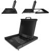 StarTech.com Rackmount KVM Console – Single Port VGA KVM with 17″ LCD Monitor for Server Rack – Fully Featured Universal 1U LCD KVM Drawer w/Cables & Hardware – USB Support – 50,000 MTBF (RKCONS1701)(17 in | Single Port KVM)