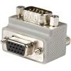 StarTech.com Right Angle VGA Adapter – Right Angle VGA to VGA – Male/Female – Type 1 – VGA Adapter Cable (GC1515MFRA1)(1 Count (Pack of 1))