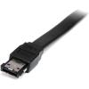 StarTech.com Shielded External eSATA Cable – eSATA cable – Serial ATA 150 – eSATA (M) to eSATA (M) (3 ft) – black (ESATA3)(3 Feet)