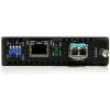 StarTech.com Single-Mode (SM) LC Fiber Media Converter for 10/100/1000 Network – 40km – Gigabit Ethernet – 1310nm- with SFP Transceiver, TAA (ET1000S40LC2)(40km | Gigabit)