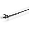 StarTech.com Solid Cable Management Raceway with Adhesive Tape & Cover, 1-3/4″(45mm) W x 1-1/8″(27mm) H – 6ft(1.8m) Length, PVC Network/Power Cord Hider – Wall Wire Duct System, UL Listed, TAA(0.54 in. (13.8 mm) x 0.76 in. (19.5 mm))