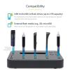 StarTech.com Standalone 1 to 5 USB Flash Drive Duplicator / Cloner / Eraser, Multiple USB Thumb Drive Copier / Sanitizer, System File / Sector-by-Sector Copy, 1.5 GB/min, 3-Pass Erase, LCD, TAA