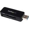StarTech.com Standalone 1 to 7 USB Flash Drive Duplicator/Cloner / Eraser, Multiple USB Thumb Drive Copier / Sanitizer, System File / Sector-by-Sector Copy, 1.5 GB/min, 3-Pass Erase, LCD, TAA(Flash Drive Duplicator + Card Reader)