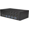 StarTech.com StarTech.com 4-Port Dual Monitor HDMI KVM Switch with Audio & USB 3.0 hub – 4K 30Hz – 4 PC Mac Computer KVM Switch Box for HDMI Display , TAA (SV431DHD4KU)(2.5″x5.1″x8.7″)