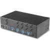 StarTech.com StarTech.com 4-Port Dual Monitor HDMI KVM Switch with Audio & USB 3.0 hub – 4K 30Hz – 4 PC Mac Computer KVM Switch Box for HDMI Display , TAA (SV431DHD4KU)(2.5″x5.1″x8.7″)