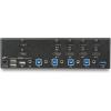StarTech.com StarTech.com 4-Port Dual Monitor HDMI KVM Switch with Audio & USB 3.0 hub – 4K 30Hz – 4 PC Mac Computer KVM Switch Box for HDMI Display , TAA (SV431DHD4KU)(2.5″x5.1″x8.7″)