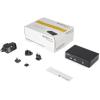 StarTech.com StarTech.com 4-Port Dual Monitor HDMI KVM Switch with Audio & USB 3.0 hub – 4K 30Hz – 4 PC Mac Computer KVM Switch Box for HDMI Display , TAA (SV431DHD4KU)(2 Port | 1 Monitor)