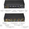 StarTech.com StarTech.com 4-Port Dual Monitor HDMI KVM Switch with Audio & USB 3.0 hub – 4K 30Hz – 4 PC Mac Computer KVM Switch Box for HDMI Display , TAA (SV431DHD4KU)(4 Port | 1 Monitor)
