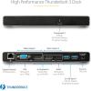 StarTech.com Thunderbolt 3 Dock – Dual 4K 60Hz Monitor TB3 Laptop Docking Station with DisplayPort, HDMI & 1080p VGA – 85W Power Delivery & Charging – 2x USB-A, Ethernet – Mac & Windows, TAA