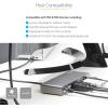 StarTech.com Thunderbolt 3 Dock – Dual 4K 60Hz Monitor TB3 Laptop Docking Station with DisplayPort, HDMI & 1080p VGA – 85W Power Delivery & Charging – 2x USB-A, Ethernet – Mac & Windows, TAA