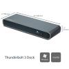 StarTech.com Thunderbolt 3 Dock, Dual Monitor 4K 60Hz TB3 Laptop Docking Station, DisplayPort, 85W PD, 3x USB, GbE – REPLACED BY TB3CDK2DH
