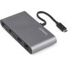 StarTech.com Thunderbolt 3 Mini Dock – Portable Dual Monitor Docking Station w/HDMI 4K 60Hz, 2X USB-A Hub (3.0/2.0), GbE – 11in/28cm Cable – TB3 Multiport Adapter – Mac/Windows (TB3DKMHDL)(2x DisplyPort + USB & Ethernet)