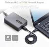StarTech.com Thunderbolt 3 to Ethernet Adapter, 10GbE, Multi-Gigabit, Thunderbolt 3 to RJ45 Network Adapter, 10GBASE-T/5-2.5GBASE-T NIC, 10G Network Adapter Includes TB3 Cable, Win/Mac, TAA(Network Interface Controller Adapter)