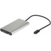 StarTech.com Thunderbolt 3 to Thunderbolt 2 Adapter (Non-Reversible) – TB3 Laptop to TB2 (20Gbps) or TB1 (10Gbps) Devices / Displays – Black – Windows/Mac (TBT3TBTADAP)(HDMI)