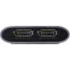 StarTech.com Thunderbolt to Dual DisplayPort Adapter DP 1.4, Dual 4K 60Hz Thunderbolt to DP Converter, 2X Monitor Video Display Adapter, Mac & Windows(2x DisplayPort 1.4 (Single 8K/Dual 4K))