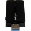 StarTech.com USB 3.0 AC1200 Dual Band Wireless-AC Network Adapter – 802.11ac WiFi Adapter – 2.4GHz / 5GHz USB Wireless – AC Network Card, TAA (USB867WAC22)(867 Mbps AC)