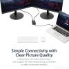 StarTech.com USB 3.0 to Dual DisplayPort Adapter 4K 60Hz, DisplayLink Certified, Video Converter with External Graphics Card – Mac & PC (USB32DP24K60), Black(Dual 4K 60Hz)