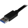 StarTech.com USB 3.0 to VGA Adapter with 1 Port USB Hub – 1920×1200 – External Video & Graphics Card – Dual Monitor Display Adapter – Supports Windows (USB32VGAEH)(USB 3.0 w/ 1 Port Hub)