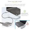 StarTech.com USB C DisplayLink Docking Station, Dual 4K 60Hz HDMI Hub for MacBook Pro (M1/M2/M3/M4) and Windows, USB-A/USB-C 10Gbps Hub, 100W Power Delivery, GbE, SD, 22in/56cm Cable
