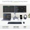 StarTech.com USB C Docking Station for MacBook Pro/Air-M1/M2/M3/M4, Dual 4K 60Hz/Single 8K, Thunderbolt Compatible, HDMI/DisplayPort, 10Gbps USB Type-C Laptop Dock, 96W Power Delivery (TB3CDK2DH)