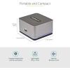 StarTech.com USB C Mini Dock for Chromebooks, iPad Pro, Android Tablets & Smartphones, USB-C Docking Station w/ 4K 30Hz HDMI, 27W Power Delivery Charging, 3-Port USB Hub, Gigabit Ethernet, TAA
