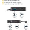 StarTech.com USB C Multiport Adapter – Portable USB-C Mini Dock 4K HDMI Video – Gigabit Ethernet, USB 3.0 Hub (1x USB-A 1x USB-C) – USB Type-C Multiport Adapter – Thunderbolt 3 Compatible, TAA(1x USB-A 3.0 | 1x USB C-(5Gbps) | HDMI)