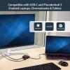 StarTech.com USB C Multiport Adapter – Portable USB-C Mini Dock 4K HDMI Video – Gigabit Ethernet, USB 3.0 Hub (1x USB-A 1x USB-C) – USB Type-C Multiport Adapter – Thunderbolt 3 Compatible, TAA(1x USB-A 3.0 | 1x USB C-(5Gbps) | HDMI)