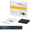 StarTech.com USB C Multiport Adapter with HDMI – 4K – Mac/Windows – 2X USB 3.0 1xC 1xA – 100W PD 3.0 – USB C Adapter – GbE (DKT30CHCPD)(100W Power Delivery | 1x USB-A 3.0 Fast Charge)
