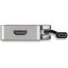 StarTech.com USB C Multiport Video Adapter w/ HDMI, VGA, Mini DisplayPort or DVI – USB Type C Monitor Adapter to HDMI 2.0 or mDP 1.2 (4K 60Hz) – VGA or DVI (1080p) – Space Gray Aluminum (CDPVDHDMDP2G)