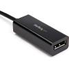StarTech.com USB C to DisplayPort Adapter – 8K/5K/4K USB Type C to DP 1.4 Alt Mode Video Converter – HBR3/DSC/HDR – 8K 60Hz Thunderbolt 3 Compatible DisplayPort Monitor Display Adapter (CDP2DP14B)