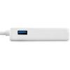 StarTech.com USB C to Gigabit Ethernet Adapter w/USB A Port – White 1Gbps NIC USB 3.0/USB 3.1 Type C Network Adapter – 1GbE USB-C RJ45/LAN TB3 Compatible Windows MacBook Pro Chromebook (US1GC301AUW)(White)