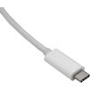 StarTech.com USB C to HDMI Cable – 4K 60Hz USB Type C to HDMI 2.0 Video Adapter Cable – Thunderbolt 3 Compatible – Laptop to HDMI Monitor/Display – DP 1.2 Alt Mode HBR2 – White (CDP2HD1MWNL),3.3 feet(White)