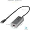 StarTech.com USB C to Mini DisplayPort Adapter, 4K 60Hz USB Type C to mDP/Mini DP Monitor Video Converter Dongle, Thunderbolt 3 Compatible, 12″ Attached Cable, Upgraded Version of CDP2MDP (CDP2MDPEC)(Space Gray)