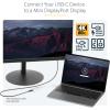 StarTech.com USB C to Mini DisplayPort Adapter, 4K 60Hz USB Type C to mDP/Mini DP Monitor Video Converter Dongle, Thunderbolt 3 Compatible, 12″ Attached Cable, Upgraded Version of CDP2MDP (CDP2MDPEC)(White)