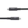 StarTech.com USB C to USB C Cable – 6 ft / 1.8m – 5A PD – USB-IF Certified – M/M – USB 3.0 5Gbps – USB C Charging Cable – USB Type C Cable (USB315C5C6)