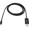 StarTech.com USB C to USB Data Transfer Cable, Mac/Windows, USB 3.0, Windows Easy Transfer Cable, Mac Data Transfer, 2m (6ft) (USBC3LINK)