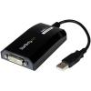 StarTech.com USB to DVI Adapter – 1920×1200 – External Video & Graphics Card – Dual Monitor Display Adapter Cable – Supports Mac & Windows (USB2DVIPRO2),Black(USB 2.0 to DVI (DL Certified))