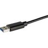 StarTech.com USB to Fiber Optic Converter – 1000Base-SX SC – MM – Windows/Mac/Linux – USB 3.0 Ethernet Adapter – Network Adapter (US1GA30SXSC)(Open SFP / USB A)