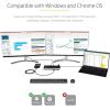 StarTech.com USB-C / USB-A Hybrid Docking Station for MacBook Pro / Air M1 M2 M3 M4 & Windows, Universal Triple 4K 60Hz HDMI DP Dock, Thunderbolt Compatible, 85W Laptop Charging – TAA(2 x DP + HDMI|100W PD)