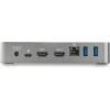 StarTech.com USB-C Dock – Dual Monitor 1080p HDMI Laptop Docking Station – 65W Power Delivery – 1x USB-C, 3x USB-A, Ethernet – Dual Video Display USB 3.1 Gen 1 Type-C Dock – Mac & Windows (DK30CHHPD)
