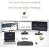 StarTech.com USB-C Docking Station Multi Monitor HDMI/DP/USB-C Video Output, Triple Monitor 4K30/Dual 4K60, 7-Port USB Hub, 60W Power Delivery, GbE, 3.5mm Audio, Works with Chromebook, TAA